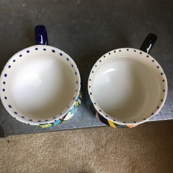 Anthropologie “Kinetic Stencil” Cups (Set of 2) - Picture 5 of 5